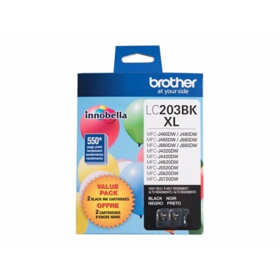 Brother LC2032PKS Ensemble de deux cartouches...