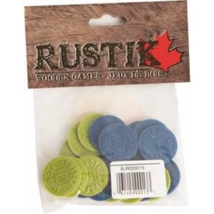 Rustik - Jetons pour Double séries (20)