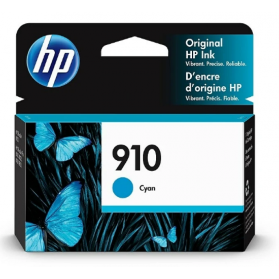Cartouche d'encre HP 910 Cyan