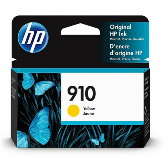 Cartouche d'encre HP 910 Jaune