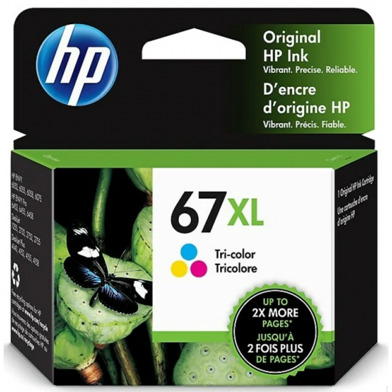Cartouche d'encre HP 67XL Tricolore