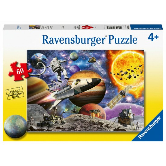 Ravensburger - Casse-tête Aventuriers de l'espace 60 pièces