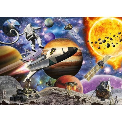 Ravensburger - Casse-tête Aventuriers de l'espace 60 pièces