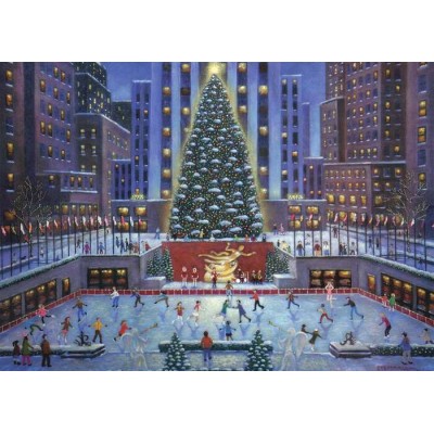 Ravensburger - Casse-tête Noël à New-York 1000 pièces