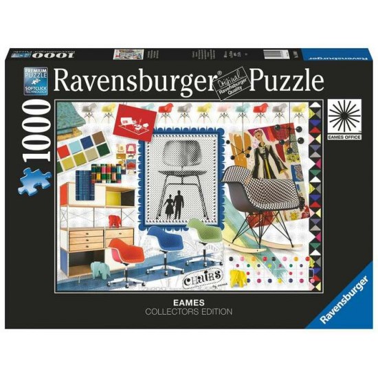 Ravensburger - Casse-tête Le design spectrum Eames 1000 pièces