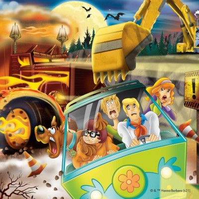 Ravensburger - Casse-tête Scooby-Doo 3 x 49 pièces