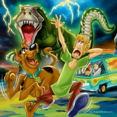 Ravensburger - Casse-tête Scooby-Doo 3 x 49 pièces