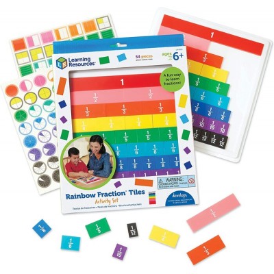 Learning Resources - Rainbow Fraction - Tuiles...