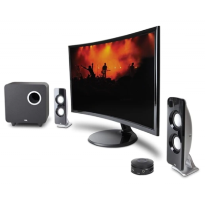Cyber Acoustics CURVE Series CA-3610 Immersion - Système d'enceintes pour PC - 2.1 canaux