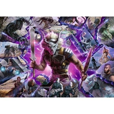 Ravensburger - Casse-tête Disney Villainous Killmonger 1000 pièces