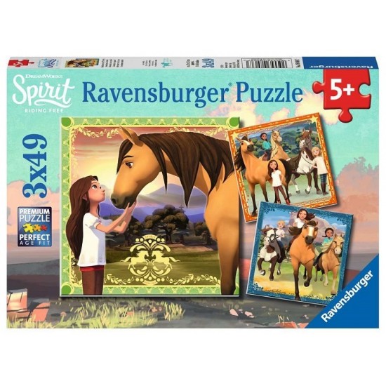 Ravensburger - Casse-tête Spirit 3 X 49 pièces