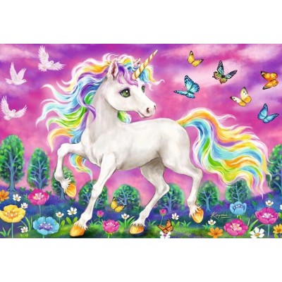 Ravensburger - Casse-tête Licorne et Pégase 2 X 24 pièces