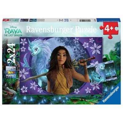 Ravensburger - Casse-tête Disney Raya 2 X 24...