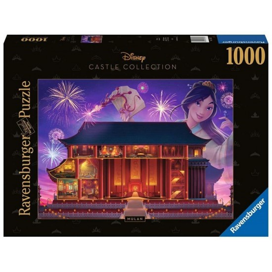 Ravensburger - Casse-tête Disney Château Mulan 1000 pièces