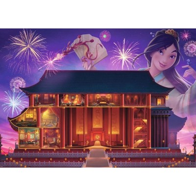 Ravensburger - Casse-tête Disney Château Mulan 1000 pièces