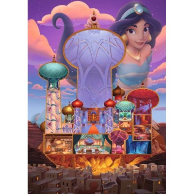 Ravensburger - Casse-tête Disney Château Jasmine 1000 pièces
