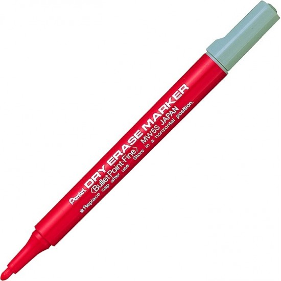 Pentel - Crayons effaçable à sec (rouge)