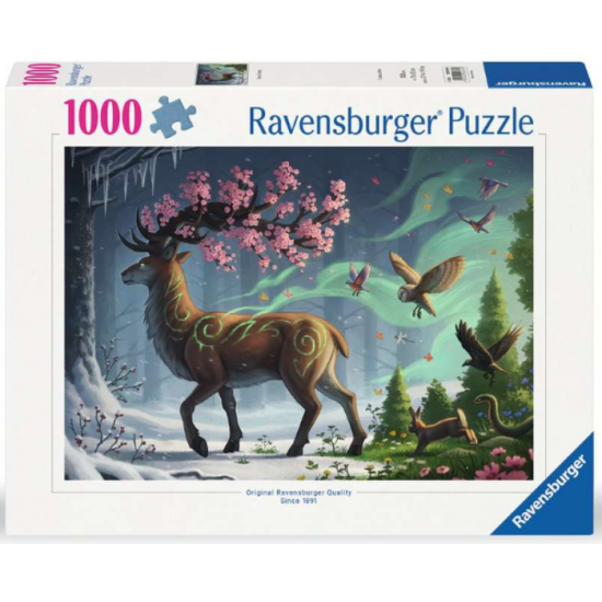 Ravensburger - Casse-tête Cerf du printemps 1000 pièces