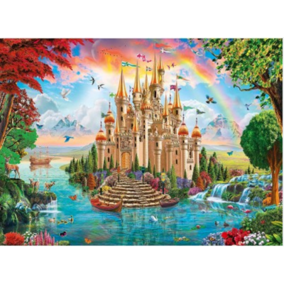 Ravensburger - Casse-tête Château de conte de fées 100 pièces XXL