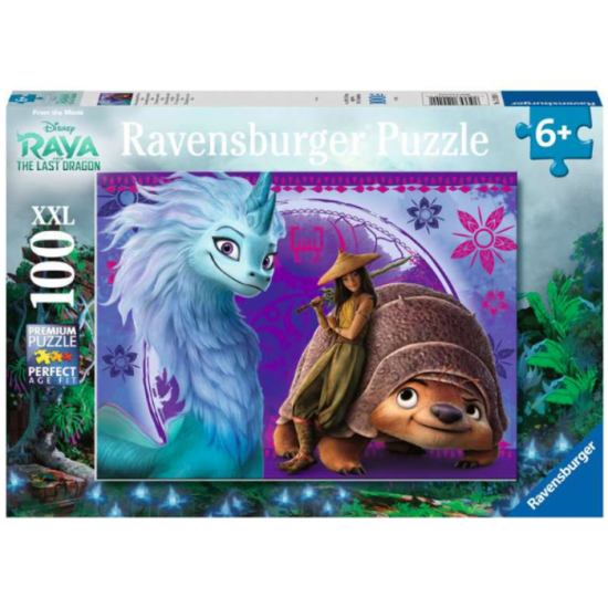 Ravensburger - Casse-tête Le monde Fantastique de Raya  100 XXL pièces