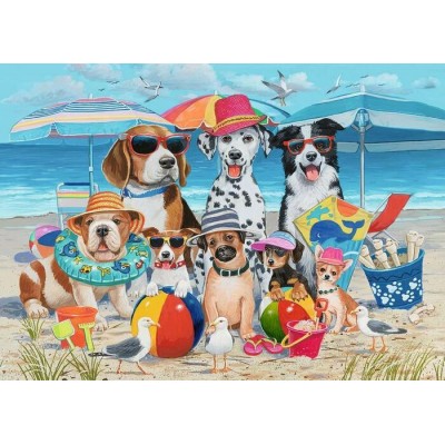 Ravensburger - Casse-tête Les copains à la plage 35 pièces