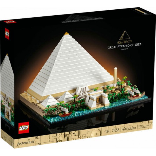 Lego Architecture - La pyramide de Khéops (Gizeh)