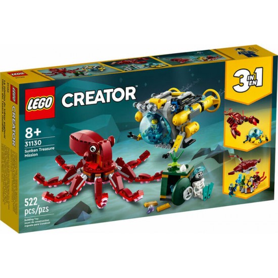 Lego Creator - La mission du trésor englouti