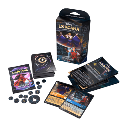 Disney Lorcana - Rise of the floodborn Starter deck (Saphir - Amber)