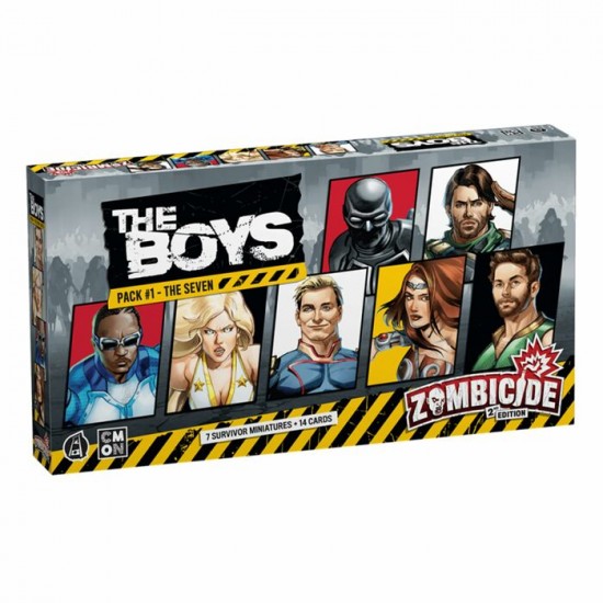 Zombicide 2ème édition - The Boys pack #1 (The Seven)