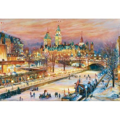 Ravensburger - Casse-tête Festival d'Ottawa Winterlude 1000 pièces