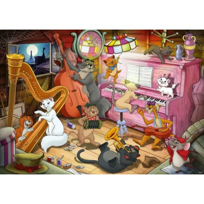 Ravensburger - Casse-tête Disney Aristochats 1000 pièces