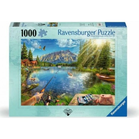 Ravensburger - Casse-tête La vie au lac 1000 pièces