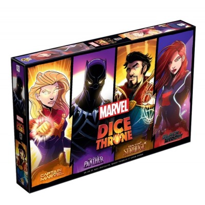 Dice Throne Marvel - Captain Marvel vs Black...