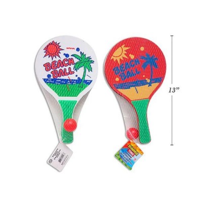 Summer Time - Jeu de raquettes en bois