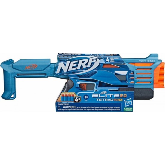 Hasbro - Nerf Elite 2.0 Tetrad 2.0 QS-4