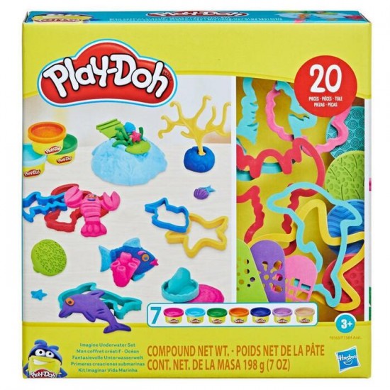 Play-Doh - Mon coffret créatif: Océan
