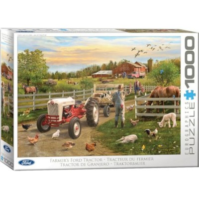 Eurographics - Casse-tête Le tracteur ford du...