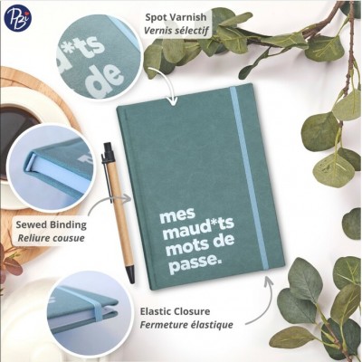 Pierre Belvédère - Carnet de mots de passe: Mes...