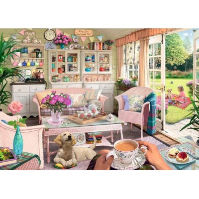 Ravensburger - Casse-tête Dîner en décrépitude 1000 pièces