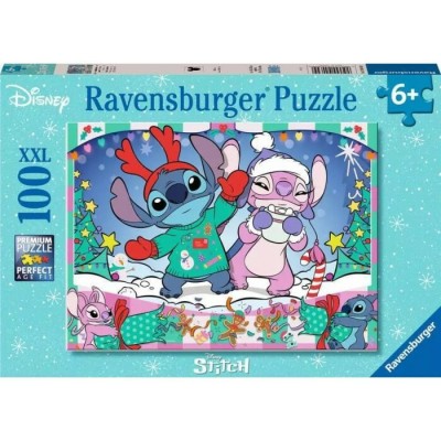 Ravensburger - Casse-tête Noël Stitch 100...