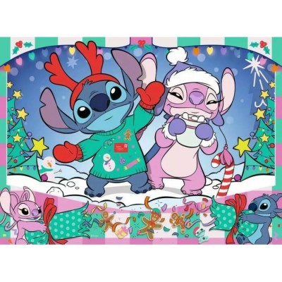 Ravensburger - Casse-tête Noël Stitch 100 pièces XXL