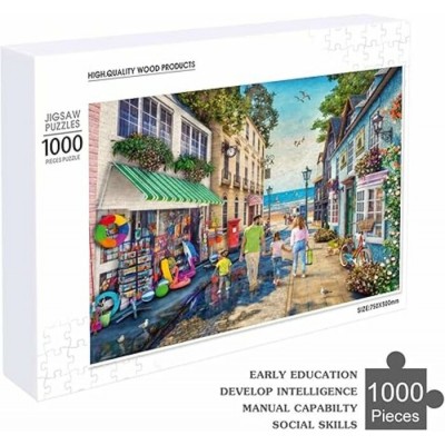 Ravensburger - Casse-tête Seaview Lane 1000...