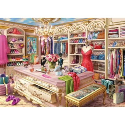 Ravensburger - Casse-tête L'armoire convoitée 1000 pièces