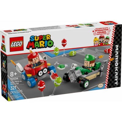 Lego Super Mario - Bébé Mario VS Bébé Luigi