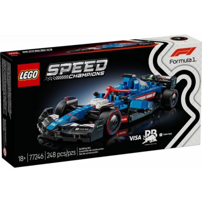Lego Speed Champions - Voiture de course Visa Cash App F1
