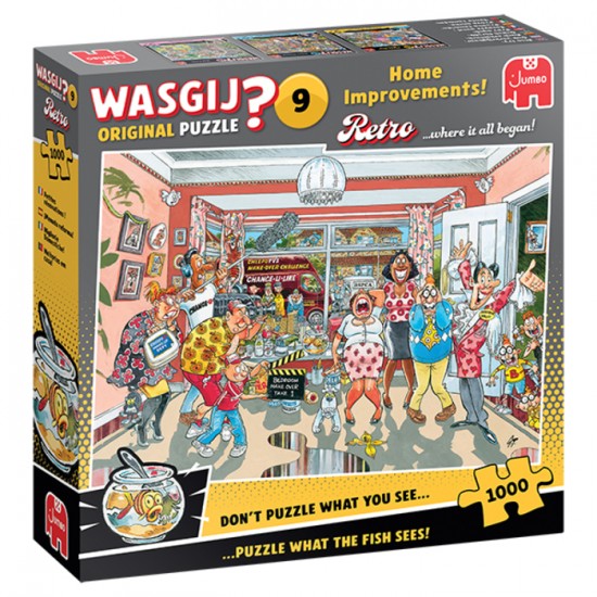 Wasgij casse-tête Original Retro 9, Petites rénovations ! 1000 mcx