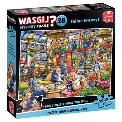 Wasgij casse-tête Mystery 28, Folie féline !...