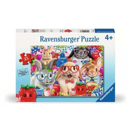 Ravensburger - Casse-tête Lapins et petits fruits...