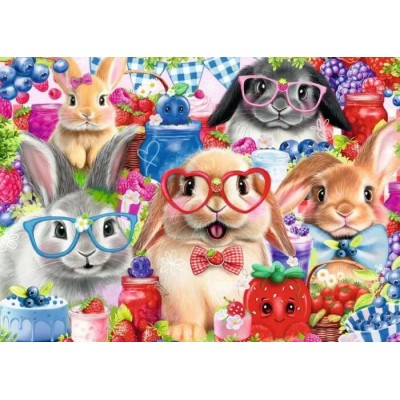 Ravensburger - Casse-tête Lapins et petits fruits 35 pièces