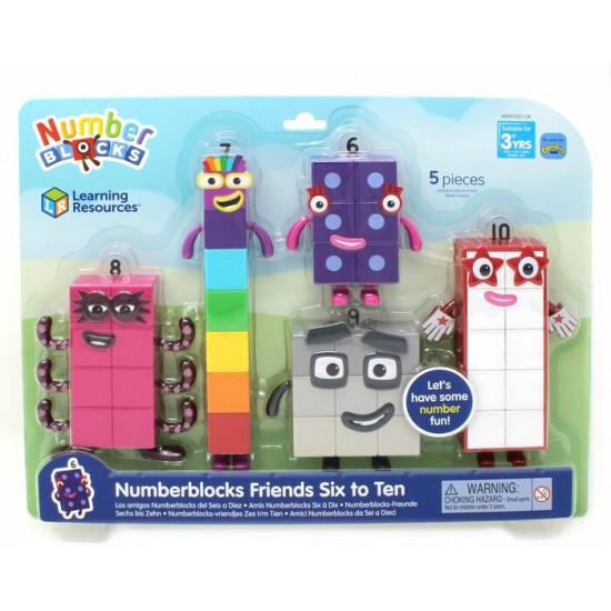 Learning Resources - Numberblocks 6 à 10
